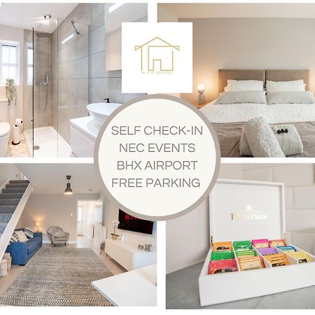 Stunning Abode 5 Min From Nec & Bhx, Pets Allowed Marston Green Esterno foto